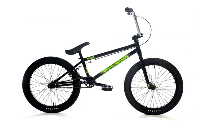 Xe đạp Forgotten Misfit BMX Bike 19.8 Inch TT Gloss Black (2019)