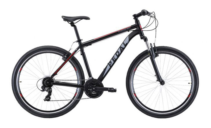 Pedal Thrasher 2 Mountain Bike Black/Red