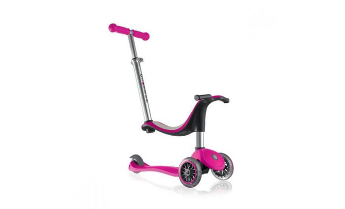 Globber Evo 4 in 1 Scooter (Pink)