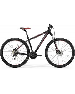 Merida Big Nine 20-D Mountain Bike Matt Black/Red/Silver (2019)