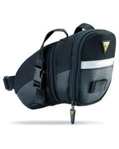 Topeak AeroWedge Pack Strap Mount Saddlebag [Medium] (Black)